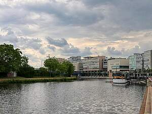 the banks of the Saar